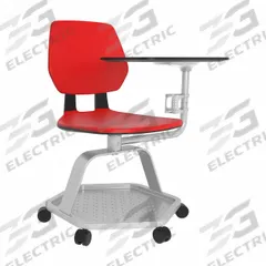 SAFCO PRODUCTS Chair with Desk: 33 1/4 in, Configurable, 31 1/2 in Overall Wd, 26 in Overall Dp (MPN 7828RD). Key specifications — attr1045596: Configurable; attr1036971: Chair with Desk.