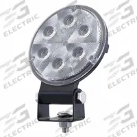 GROTE T-36 BI-VOLT TRACTOR: Round, LED, Deutsch, Tractor Trailers, Black, 4 3/8 in Overall Dia (MPN 63H11). Key specifications — Housing Color: Black; Brand: GROTE; Electrical Connection: Deutsch.