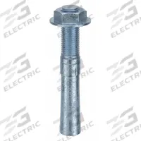 MKT FASTENING Wedge Anchor: 9 in Overall Lg, 1 1/4 in Dia, 1 1/4"-7 Thread Size, Steel, Steel, 4 PK (MPN 2611490). Key specifications — Brand: MKT FASTENING; Anchor Type: Wedge; Finish Type: Zinc Plated.