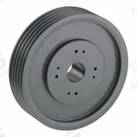 APPROVED VENDOR V-Belt Pulley: 8V3000, 5 Groove, 30 in OD, Bushed Bore, M, For 8V/8VX Belt Section (MPN 58V3000M). Key specifications — Pulley Industry Number: 8V3000; Pitch Diameter: 30 in (8V); For Belt Section (broad, with similar types): 8V or 8VX.