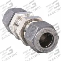 PARKER Compression Fitting Union: 1/2 in OD x 1/2 in OD Fitting Size, Compression x Compression (MPN 8-8 WBZ-SS). Key specifications — Series: CPI(TM); Compatible Fitting Brands: CPI™; Brand: PARKER.