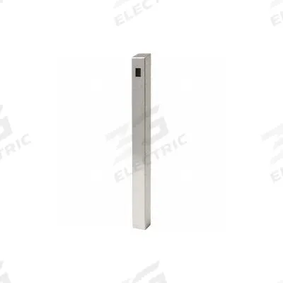 PEDESTAL PRO Entry Pedestal: 47 in Overall Ht, Silver, Pedestal, 4 in x 4 in - Pedestals for Gate Operators