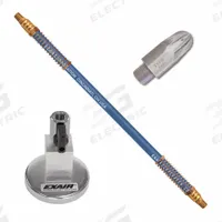 EXAIR Blow Off Station: 10 scfm Air Consumption, Focused, 250 psi Air Pressure, 12 in Hose Lg (MPN 1103-9362). Key specifications — attr1341131: EXAIR; attr1341162: Blowoff Kit; attr1341142: Model 9042 One Outlet Magnetic Base; attr1341129: Focused.