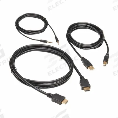 EATON TRIPP LITE Server Management Cable Kit: DVI/HDMI/Stereo Audio/USB 2.0, 3840x2160 @ 30Hz - KVM Cable Kits