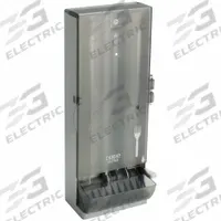 DIXIE Fork Dispenser: Series B, Lever, Wall, 24 3/4 in Ht, 8 3/4 in Dp, Black (MPN SSFPD120). Key specifications — attr561783: No; attr561782: No; attr561784: No; attr557433: Fork Dispenser; attr561777: No; attr557430: Fork; attr557440: Wall; attr557442: No.