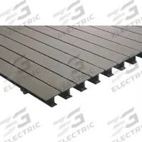 FIBERGRATE Fiberglass Pultruded Grating: Structural Grating, 4 ft x 10 ft Nominal Size (WxL), ISOFR (MPN 351807). Key specifications — Brand: FIBERGRATE.
