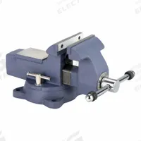 PALMGREN Combination Vise: Heavy Duty, Enclosed, 5 in Jaw Face Wd, 6 in Max Jaw Opening, Serrated (MPN 9629745). Key specifications — attr663938: PALMGREN; attr669110: Steel.