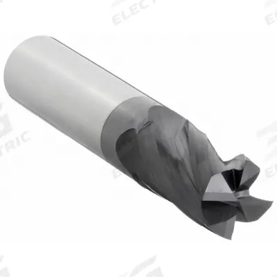 APPROVED VENDOR Square End Mill: Carbide, AlTiN Coated, 4 Flute, 1/4" Mill Dia, 1/2" LOC - General Purpose Carbide Square End Mills
