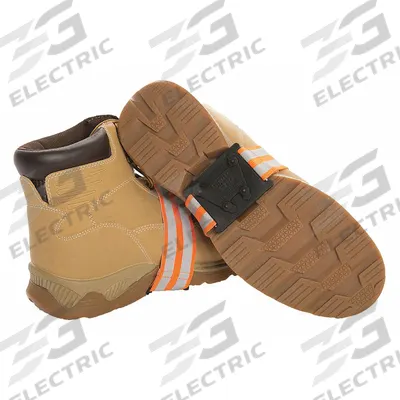 DUE NORTH Traction Device: Traction Device, 4 Spikes Per Shoe, 1 3/4 in Overall Wd - Studded Mid-Sole Traction Devices