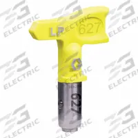 GRACO Airless Spray Gun Tip: Tips for Airless Spray Guns, Airless Spray Gun Tip, 0.027 in Tip Size (MPN LP627). Key specifications — Product Type: Airless Spray Gun Tip; Compatible with Manufacturer Model Number: 246215; Brand: GRACO; Color: Yellow; Compatible with Series: RAC X HandTite Tip Guard; Product Grouping: Tips for Airless Spray Guns.