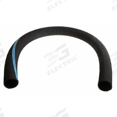 CONTINENTAL Suction and Discharge Hose: 6 in Hose Inside Dia., 150 psi, Black - EPDM Bulk Water Suction & Discharge Hoses with Spiral-Plied Synthetic Fabric Reinforcement