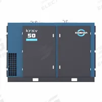 KAISHAN Vacuum Pump: 7 kW_10 hp, 3 Phase, 460V AC, 286 cfm Free Air Displacement, KRSV-010AV4S8U. Key specifications — attr51477: KRSV-010AV4S8U; attr51480: KAISHAN; attr51504: Flange; attr51550: 460V AC; attr51554: Flange; attr51559: 3.