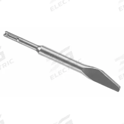 BOSCH Chisel Bit: 3/8 in Head Wd, 8 in Overall Lg - Chisel Bits for SDS-Plus Hammer Drills