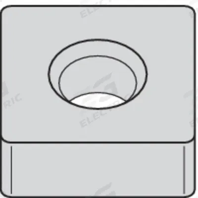 WIDIA Square Turning Insert: SNGA432T0820 - Square (S) Indexable Turning Inserts