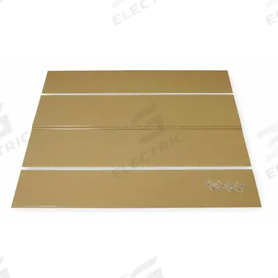 EDSAL Panel Kit: 75 in x 36 in, Steel - Full Panel Kits for Standard Metal Shelving