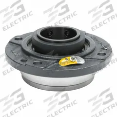 MOLINE BEARING 4 Bolt Flange Bearing: Spherical Roller, 5 in Bore, Cast Iron, Set Screws, Circular (MPN 29231500). Key specifications — Bore Type: Cylindrical; Brand: MOLINE BEARING; Lubricant Material: LC-2 Lithium Complex Grease; Mounting Bolt Size: 7/8 in; Split Housing: Not Split; System of Measurement: Inch.