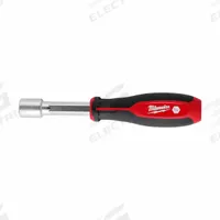 MILWAUKEE Nut Driver: Straight, HollowCore™, SAE, Without Magnetized Tip, Std, Hollow Hex Nut Driver (MPN 48-22-2457). Key specifications — attr1214485: Hex; attr1214505: MILWAUKEE.