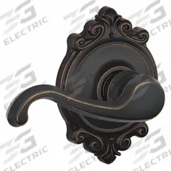 SCHLAGE RESIDENTIAL Door Lockset: Passage Lever Locksets, Bronze (MPN F10 CHP 716 BRK). Key specifications — Ligature Resistance: Not Ligature-Resistant; Brand: SCHLAGE RESIDENTIAL; Lockset Function ANSI Code: F75; Visual Indicator Message: No Message; Lockset Style: Brooklyn; ADA Compliant: No; Finish: Aged Bronze : Brass.