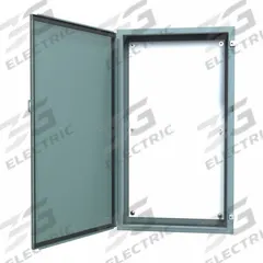 HAMMOND Electrical Enclosure: Steel, 42 in x 24 in x 8 in, NEMA 12/13, w/Panel, Solid Cover, Hinged (MPN 1418N8). Key specifications — Brand: HAMMOND; Closure Method: Clamps; Knockouts: Not Included.