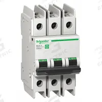 SCHNEIDER ELECTRIC IEC Miniature Circuit Breaker: 2 A Amps, 14kA at 120/240V AC, Screw Clamp, C (MPN M9F42302). Key specifications — DC Voltage Rating: Not Rated; Max. AIR Rating: 14kA at 120/240V AC; Terminal Connection: Screw Clamp; Brand: SCHNEIDER.