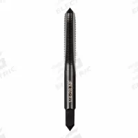 MILWAUKEE Straight Flute Tap: 1/4"-28 UNF, 2B, 4 Flute, Plug Chamfer, Black Oxide Carbon Steel (MPN 49-57-5138)
