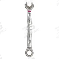 WERA Combination Wrench: Alloy Steel, Nickel Chrome, 9/16 in Head Size, 7 3/8 in Overall Lg (MPN 05073284001). Key specifications — attr309600: 9/16 in; attr309611: Nickel Chrome; attr309610: Alloy Steel; attr309604: Yes; attr309612: No; attr309613: No; attr309615: No; attr324932: WERA.