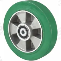 APPROVED VENDOR Caster Wheel: 8 in Wheel Dia., 2 in Wheel Wd, Rubber, 880 lb Load Rating, Aluminum (MPN 200 GR2H). Key specifications — Wheel Core Material: Aluminum; Wheel/Tread Color: Green; Brand: APPROVED VENDOR.