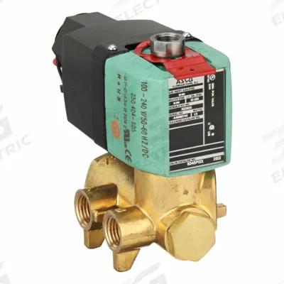 REDHAT Solenoid Valve: 4-Way, 1/4 in Pipe Size, 100 to 240V AC/DC - 4-Way/2-Position, Configurable Solenoid Valves