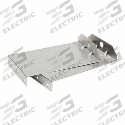 GROTE Light Guard: Light Guard, Gray, Stainless Steel, 6 1/8 in Lg, 3 in Ht - Vehicle Beacon Guards