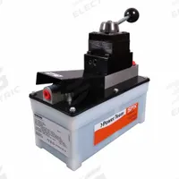 POWER TEAM Pnuematic Hydraulic Pump: 100 psi Max. Op Pressure, 105 cu in Reservoir Capacity, Foot (MPN PA6D). Key specifications — attr944932: 4-Way; attr995446: Foot.