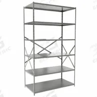 HALLOWELL Metal Shelving: Standalone, Medium-Duty, 48 in x 24 in, 84 in Overall Ht, 6 Shelves (MPN F4711-24HG). Key specifications — Frame Material: Steel; Shelving Material: Steel; Assembled: Unassembled; Color: Gray; Brand: HALLOWELL.