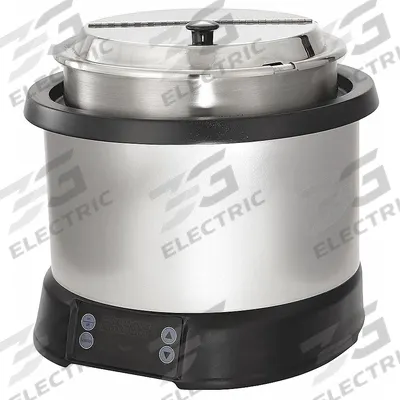 VOLLRATH Induction Rethermalizer: 11 qt Capacity, 800 W Watt, Silver, 13 1/2 in Overall Ht - Induction Rethermalizers