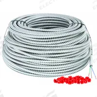 SOUTHWIRE Metal Clad Armored Cable: 12 AWG, 2 Conductors, Copper, 250 ft, Aluminum, Std, THHN (MPN 68944801). Key specifications — Brand: SOUTHWIRE.
