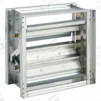 9.75"H-W 5"L GStl Volume Control Dampr: 5 in L, 9 3/4 in H, 9 3/4 in W, Hat Channel, Single (MPN 2LRY6). Key specifications — Mounting Location: Ceiling; Blade Seal Material: TPE; Blade Type: V-Groove; Brand: DAYTON; Maximum Air Velocity: 3000 fpm; Switch Action: Normally Open; Includes: Extension Pin Kit.