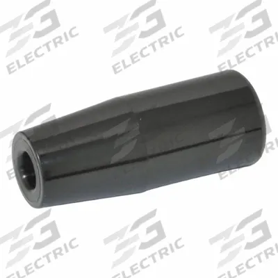 JW WINCO Cylindrical Handle: Plastic, M8, 30 mm Thread Lg - Tapered Knobs with Threaded Hole
