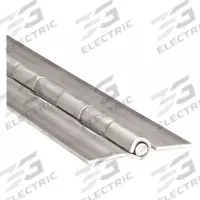 MARLBORO Piano Hinge: Stainless Steel, 12 in Leaf Ht, 1 in Leaf Wd (MPN 4PPJ2). Key specifications — Material: Stainless Steel.