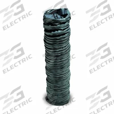ALLEGRO Statically Conductive Duct: 12 in Dia, 25 ft Lg, For Use With Explosion Proof Blowers - Ducts for Confined Spaces