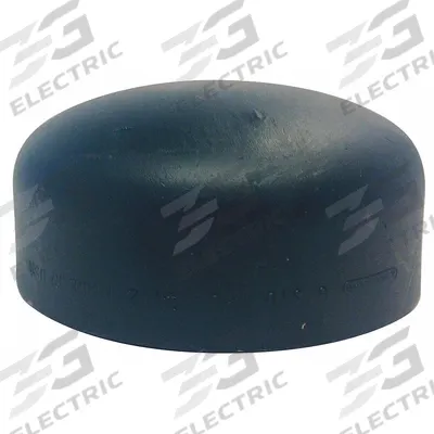 APPROVED VENDOR Cap: 8 in, Butt Weld, Carbon Steel, 4 in Lg - Butt-Weld High-Pressure Pipe Fittings