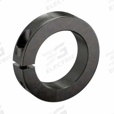 RULAND MANUFACTURING Shaft Collar: 1-Piece, Metric, Round, Clamp-On, 55 mm Bore Dia - Steel Shaft Collars