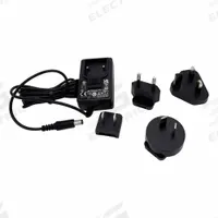 RICE LAKE WEIGHING SYSTEMS Power Supply Adapter: 11 in Overall Lg, 5 1/2 mm Overall Wd (MPN 42566). Key specifications — Compatible Manufacturer Part Number: 107235) and TP Series (107244, 107245, 107246, 107247, 107248); Product Type: Power Adapter.
