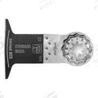 FEIN Oscillating Tool Blade: 2 1/2 in Blade Wd, 2 in Overall Lg, Long Straight Cut, 10 Pieces, 10 PK (MPN SL-E225-10PK). Key specifications — attr1097473: Wood; attr1097476: FEIN; attr1097456: Long Straight Cut.