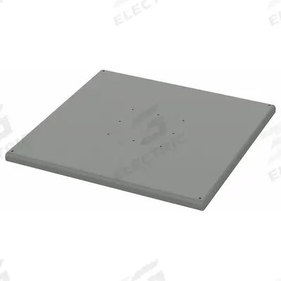 HOFFMAN Pedestal Base: Steel, 24 in x 24 in - Pedestal Bases