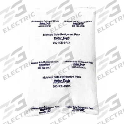 POLAR TECH Cold Pack: Moisture Safe Cold Pack, 24 oz Wt, 8 in Lg, 6 in Wd - Gel Packs