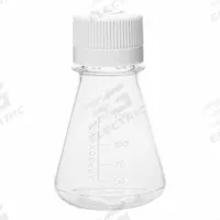 APPROVED VENDOR Plastic Flasks: Erlenmeyer, Polycarbonate, 125 mL, Sterile (MPN UNERFLSPC125). Key specifications — attr1370476: APPROVED VENDOR; attr1370481: Yes; attr1370482: Yes.