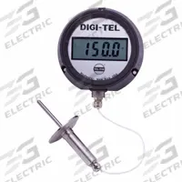 TEL-TRU Digital Thermometer: -75°F to 750°F /-60°C to 400°C, +/- 0.5F, 4.5 in Dial Dia (MPN SD4RB09113-P22IC3-20-C1010). Key specifications — Brand: TEL-TRU; Accuracy: +/- 0.5F.