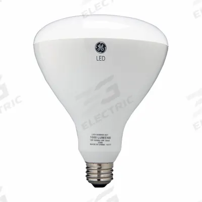 GE LAMPS Compact LED Bulb: LED, BR40, Medium Screw (E26), 12 W Watt, 2700K - Bulged Reflector (BR) Lamps