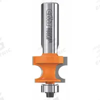 CMT Beading Cut Profile Router Bit: Fractional Inch, Carbide Tipped, 1 in Cutter Dia., 2 Flutes, 861 (MPN 861.548.11). Key specifications — attr325197: CMT.
