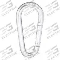LUCKY LINE PRODUCTS Interlocking Snap: 1 Snaps, 280 lb Working Load Limit, Solid Gate, Steel (MPN 4FCN7). Key specifications — Application Restrictions: Not For Lifting; Brand: LUCKY LINE PRODUCTS; Opening Type: Solid Gate.