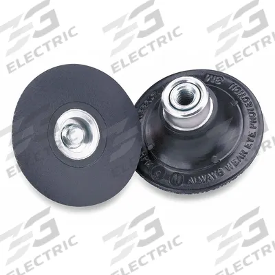 3M Quick Change Disc Backup Pad: TS, 2 in Dia, 1/4"-20 Internal-Thread - Internal-Thread Backing Pads for TS Quick-Change Discs