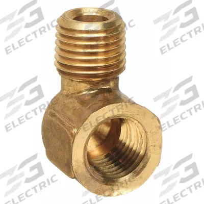 APPROVED VENDOR Metal Pipe Elbow: 90° Elbow, 1/8 in x 1/8 in, 1,000 psi, 1 in Lg - Threaded High-Pressure Pipe Fittings for Potable Water
